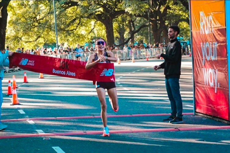 Nélida Peñaflor extiende su racha: 32:36 en 10k