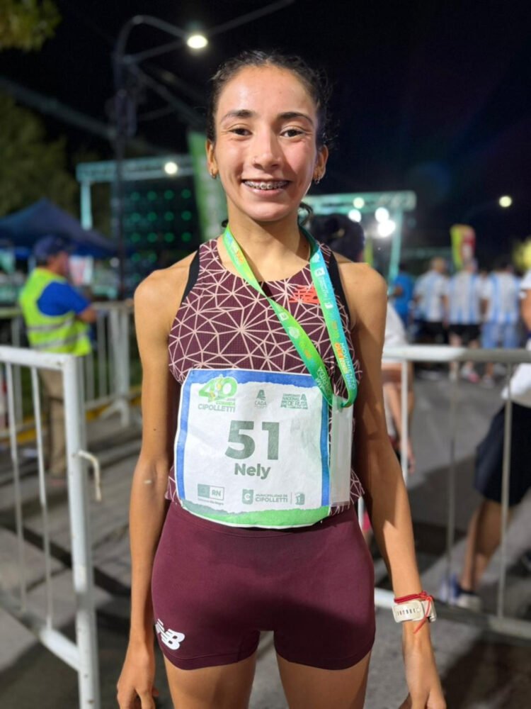 Nélida Peñaflor y el brasileño Wendell Souza ganaron la Corrida de Cipolletti