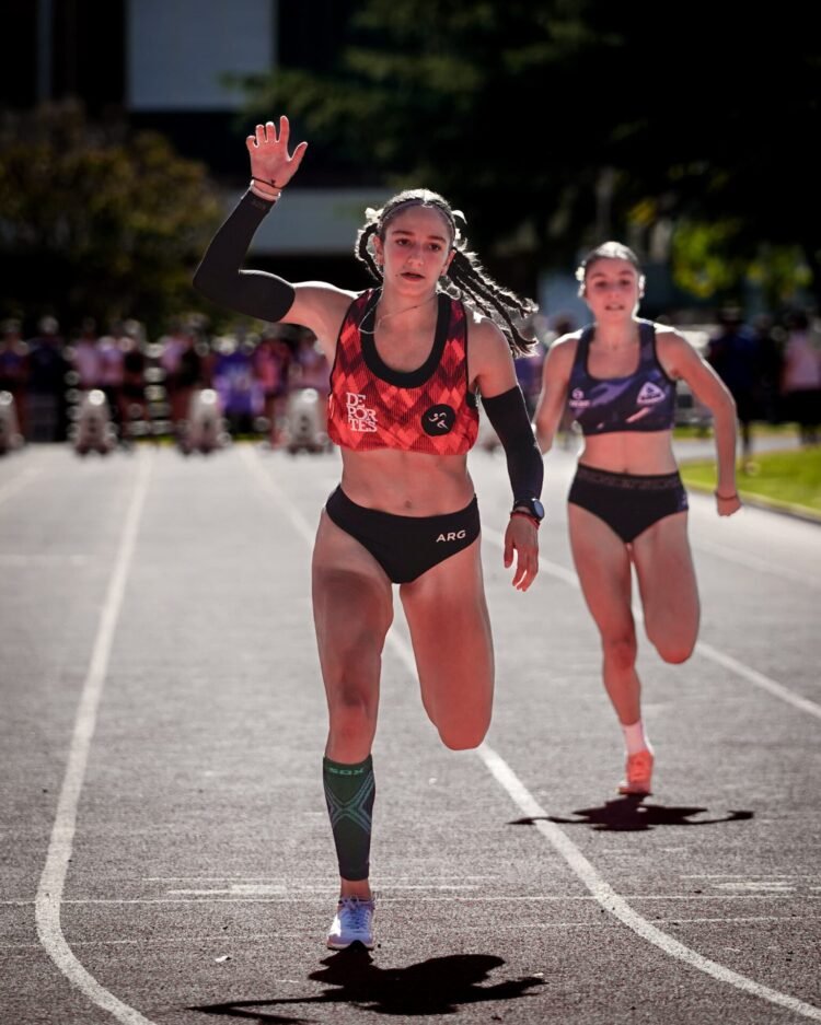 Primer impacto en la Copa: Damico con récord nacional u23 y u20 de 100 metros