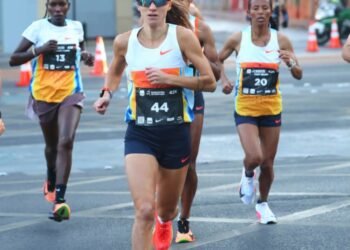 Florencia Borelli llegó 5a. en el maratón de Porto Alegre