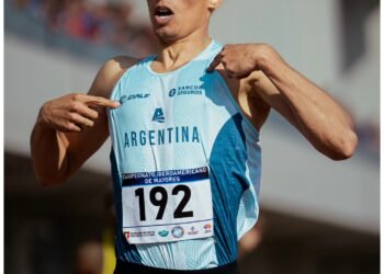 SENSACIONAL VICTORIA DE BRUNO DE GENARO: bajó los 50s. en 400 vallas