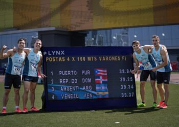 La evolución de la 4×100 en el atletismo argentino