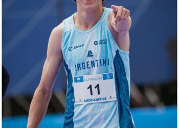 Buenas marcas de los velocistas argentinos en las eliminatorias en Medellín