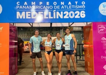Medellín: Reynaga, Joaquín Gómez y récord en la 4×400 mixta