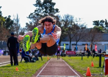 Récord de Martín Saavedra al inaugurarse el Nacional u23