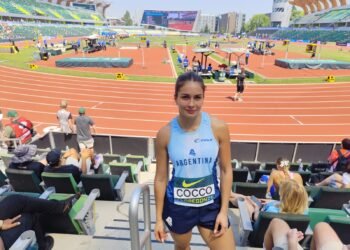 Telón para los juniors argentinos en Eugene