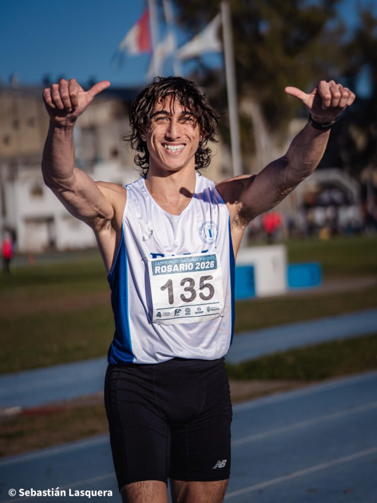 Martín Saavedra brilla en el Nacional: récord de salto en largo con 7.82