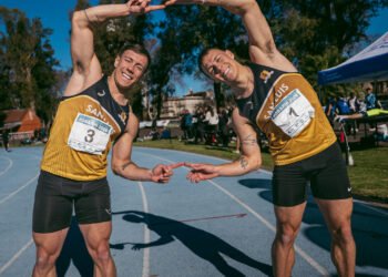 Una jornada con todas las figuras y fuerte viento por el Campeonato Argentino