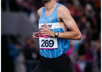 El uruguayo Catrofe ganó los 10.000 y Reynaga logró la medalla de plata