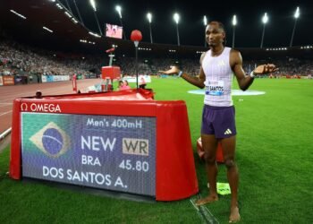 Recibimos en nuestras pistas a un super atleta: Alison