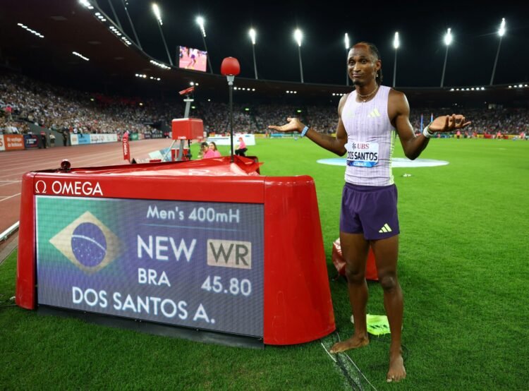 Recibimos en nuestras pistas a un super atleta: Alison
