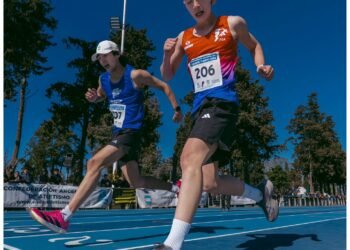 Renata Barragán y Francisco Fregona, campeones en marcha